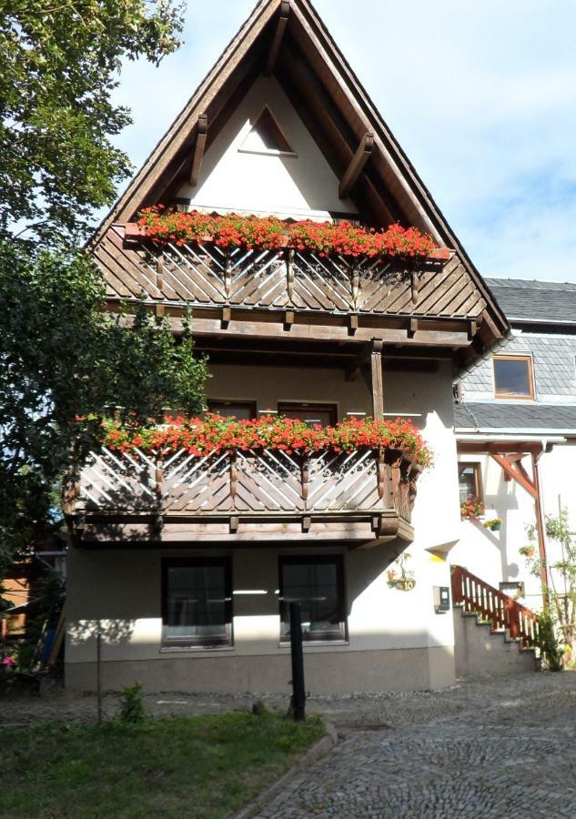 Ferienwohnung Neubert ヴォルケンシュタイン エクステリア 写真